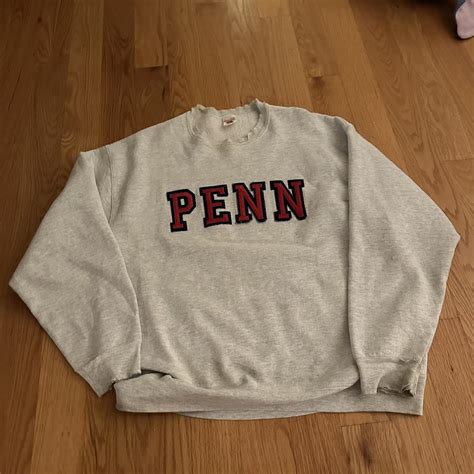 Penn State Crewneck Well Worn But Wont She Look Depop