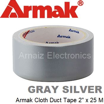 Armak Cloth Duct Tape Silver Grey Gray Mesh Duck Tape Inch X