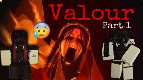 Playing Valour Roblox Horror Game Youtube