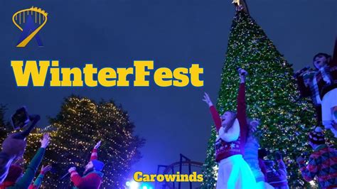 Carowinds Winterfest Youtube