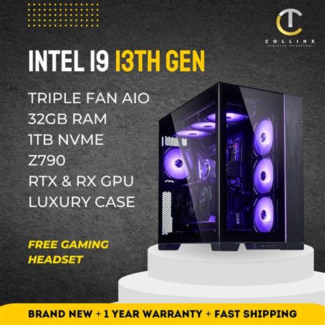 GAMING PC BUILD MYTHICAL INTEL CORE I9 13900KF 13TH GEN PC