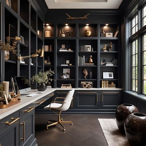 Best Moody Paint Colors Of In Home Office Design