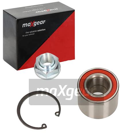 MAXGEAR RADLAGER SATZ HINTERACHSE PASSEND FÜR NISSAN PIXO OPEL AGILA