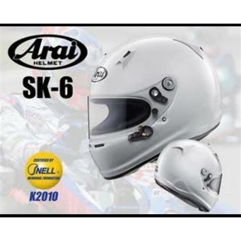 Jual Arai Sk Ped Snell Go Kart Karting Indonesia Shopee Indonesia