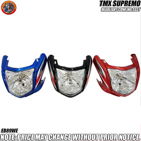 Tmx Supremo Headlight Cowling Assy Eh Pxt Shopee Philippines