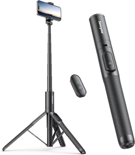 Sensyne 60 Phone Tripod And Selfie Stick Lightweight All In One Phone