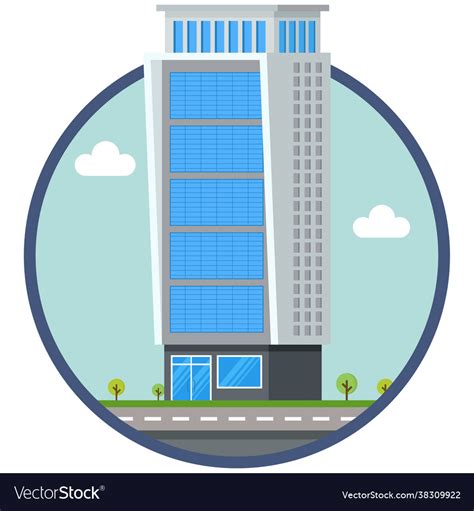 Apartment building Royalty Free Vector Image - VectorStock