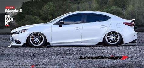 Mazda Bm Axela Lenzdesign Bodykit Spoilers