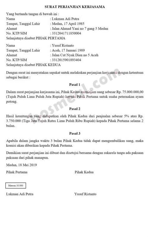 Detail Surat Pernyataan Ganti Tanda Tangan Di Ktp Koleksi Nomer 45