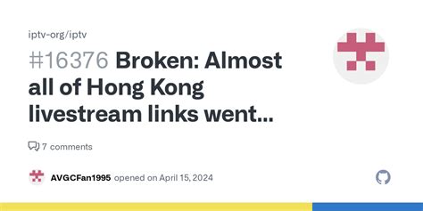 Broken Almost All Of Hong Kong Livestream Links Went Dead Issue