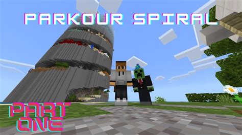 Minecraft Bedrock Parkour Spiral Part 1 With Jadenplays 221 Sorry For The Audio And Video