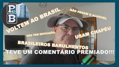 Portugueses Dizem O Que Pensam Dos Brasileiros Youtube