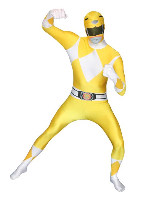 Power Rangers: Yellow Ranger Morphsuit Costume - 67% off!