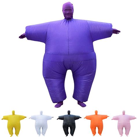 Inflatable Adult Chub Fat Masked Suit Fat Guy Costume Party Festival