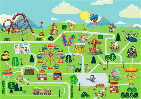 flashcards "an amusement park" | Teaching Resources