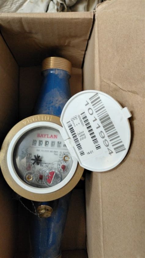 Brass Baylan Water Meter Packaging Type Box Size 12 18 Inch At Rs