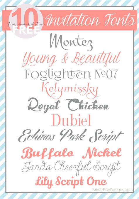 500+ Free Girly Fonts | Font Friday Celebration