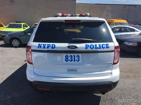 Picture Car Services Ltd Ford Explorer White Nypd Police Suv