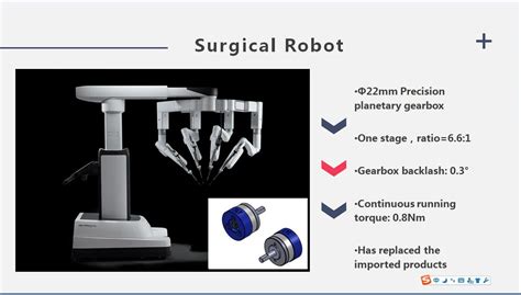 Highly Accurate Planetary Gearbox For Medical Robots With Reduced Noise