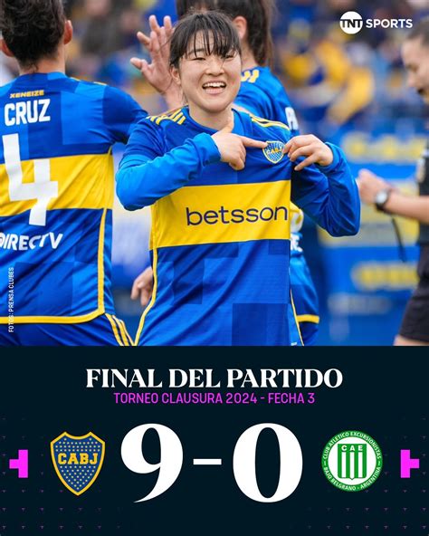 Tnt Sports Argentina 🔵🟡 Enorme Goleada De Las Gladiadoras Boca Ganó