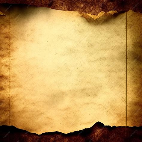 Premium Ai Image Old Parchment Paper Sheet Vintage Aged Texture Or