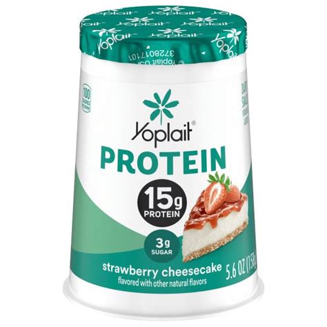 Yoplait Protein Dairy Snack Strawberry Cheesecake Publix Super Markets