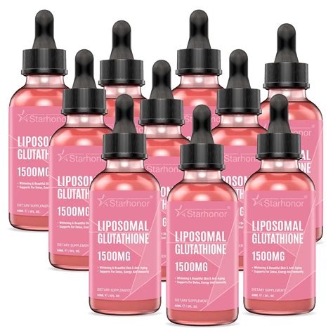 Buy Liposomal Glutathione Liquid 1500mg Starhonor Reduced Glutathione