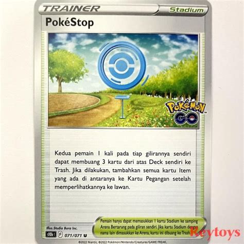 Pokemon Indonesian Pokemon Pokestop S B Shopee Malaysia