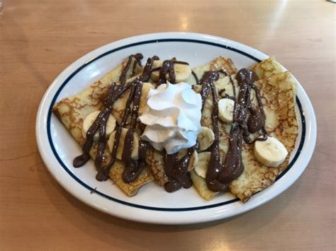 Banana Nutella Crepes Ihop