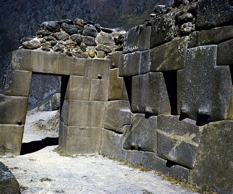 Stone Walls Of Inca Age, Peru Photograph by Mario Fantin - Fine Art America