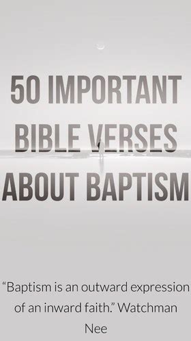 50 Epic Bible Verses About Baptism (Water & Salvation Study)