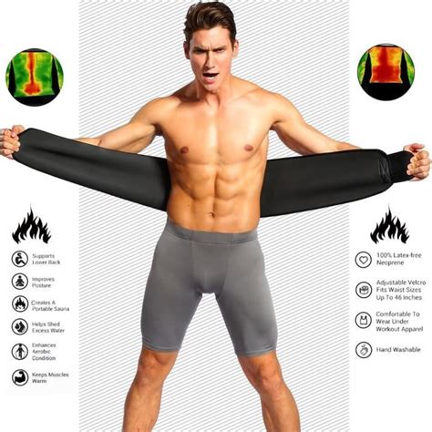 Ceinture De Remise En Forme HURRISE Hommes Hot Body Shaper Taille