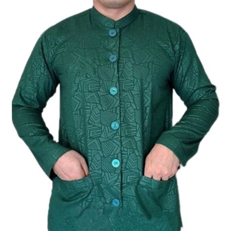 Jual Pakaian Pria Baju Koko Ammu Motif Embos 2022 2023 Shopee Indonesia