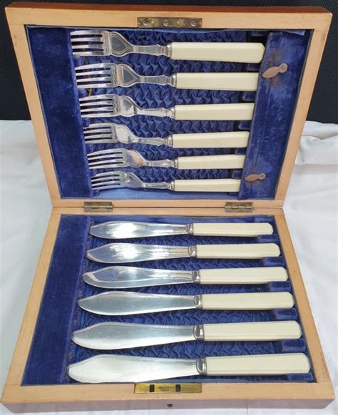 Cooper Brothers Cutlery Fish Cutlery 12 Edwardian Catawiki