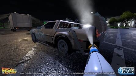 Great Scott Powerwash Simulator Announces Back To The Future Dlc