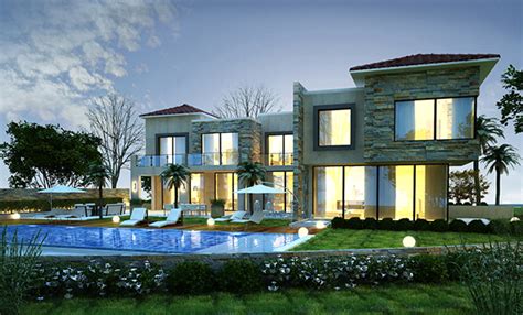 Lake View Villa on Behance