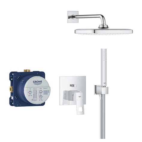 Eurocube Conjunto Empotrado Con Ducha Mural Tempesta 250 Cube GROHE