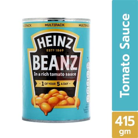 Heinz Baked Beans In Tomato Sauce 415gm