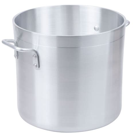 Qt Aluminum Stock Pot Heavy Weight Webstaurantstore