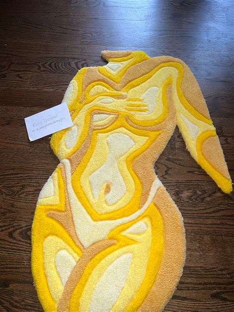 Thermal Body Tufted Rug Etsy