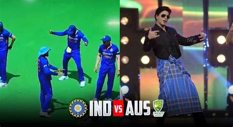 Virat Kohli Watch Virat Kohli At His Goofy Best On Srk S Lungi Dance