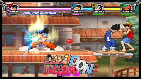 Crossover De Animes No PS2 Battle Stadium DON GAMEPLAY YouTube