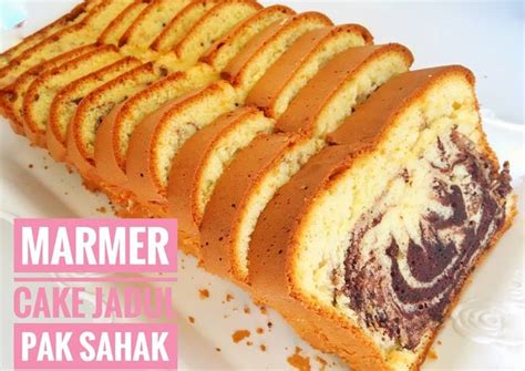 Resep Marmer Cake Jadul Pak Sahak Oleh Lisa Cookpad