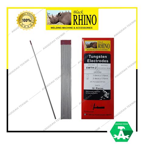 jual jarum elektroda tungsten argon stainless mm jarum las argon