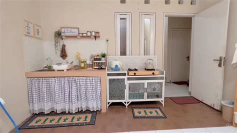 11 Potret Makeover Dapur Mungil Tanpa Kitchen Set Ini Jadi Ala Japandi