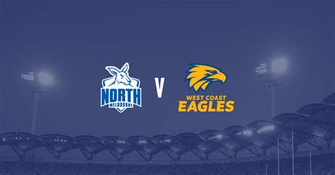 Round 18 North Melbourne Vs West Coast Eagles — Metricon Stadium