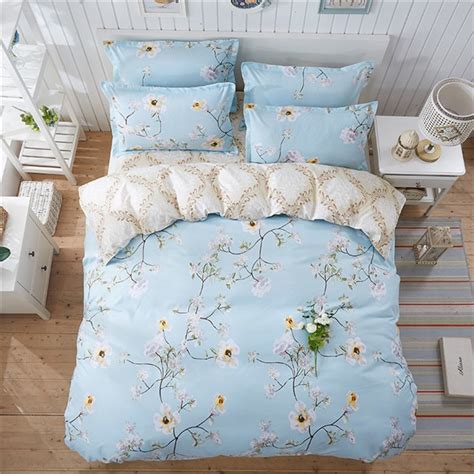 *Blue Floral Bed Linen | Super Sale Now On.... Free Shipping