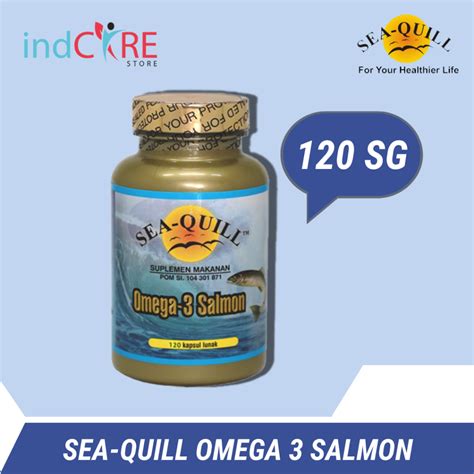 Jual Sea Quil Omega Salmon Isi Soft Gel Sea Quill Omega