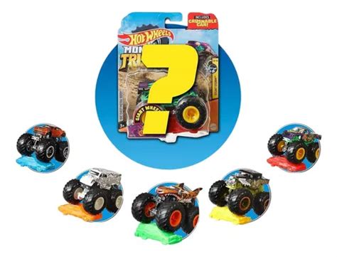 Monster Trucks Hot Wheels Carros Miniatura Surpresa Mattel Mercadolivre