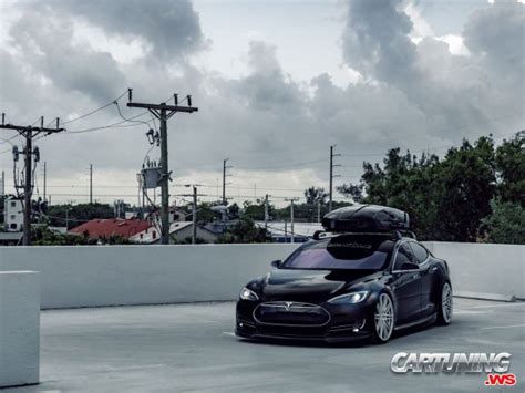 Tuning Tesla Model S Modified Tuned Custom Stance Stanced Low